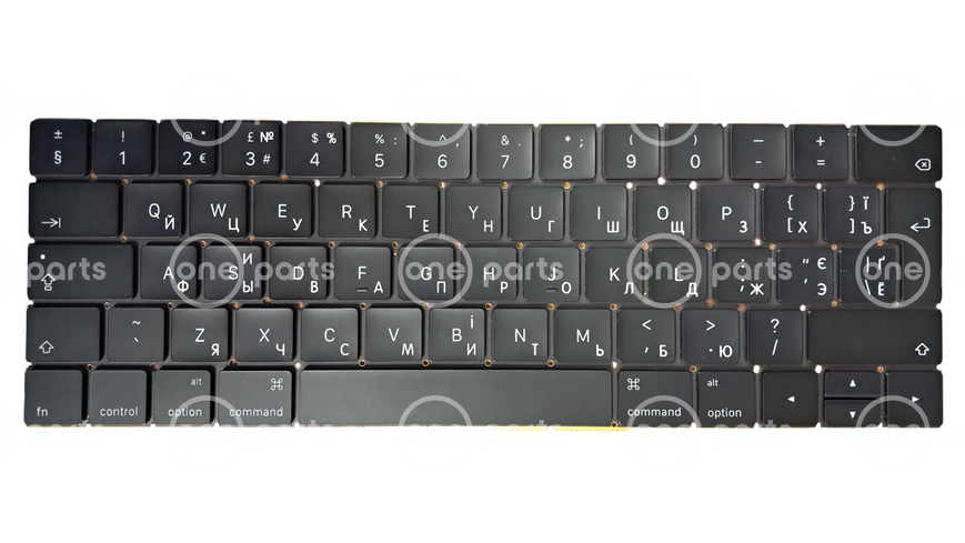 Клавиатура для MacBook Pro A1707, A1706 (2016-2017) - UK MBP.KB.A1707.UK-RU фото