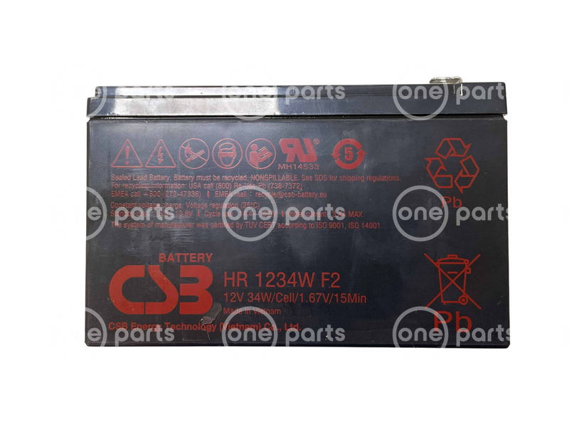 Акумуляторна батарея CSB - 9Ah 12V HR1234 HR1234W F2 фото