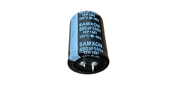Електролітичний конденсатор SAMXON &ndash; 680 &micro;F, 500 V, 35&times;50 мм EHP687M2HQ50SZSMP фото