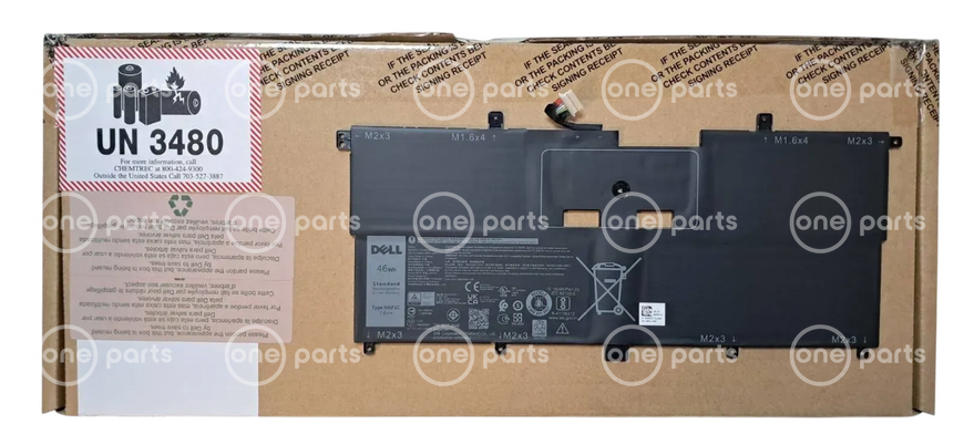 Оригінальна акумуляторна батарея для ноутбука Dell XPS 13 (9365) 4-Cell 46Wh HMPFH фото