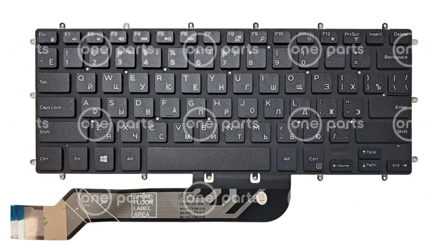 Клавиатура Dell Inspiron 13 5368 5378 79 Vostro 14 5468 без подсветки 0M9DMK-hc фото