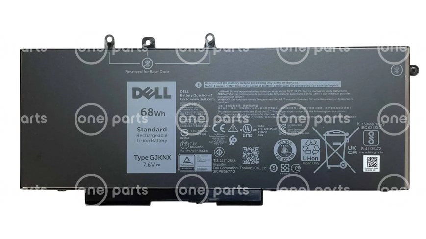 Оригінальна акумуляторна батарея для ноутбука Dell Precision 3520, 3530, Latitude 5580 GD1JP фото