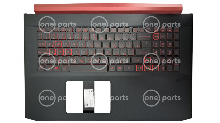 Оригінальний топкейс з клавіатурою для ноутбука Acer Nitro 5 AN517-51 6B.Q5EN2.001 фото