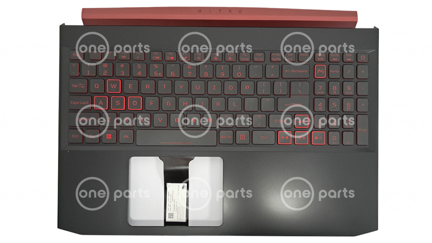 Оригинальный топкейс с клавиатурой для ноутбука Acer Nitro 5 AN515-54 (с GPU Nvidia GTX 1050/1650) 6B.Q5AN2.001 фото