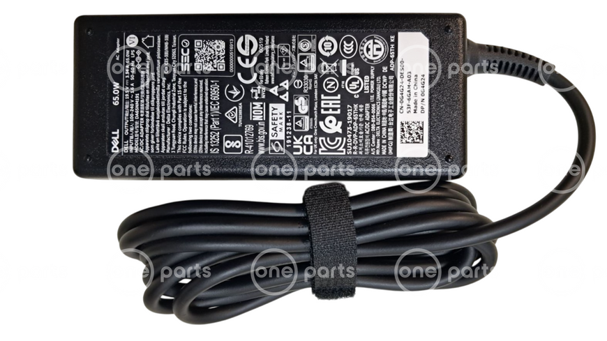 Оригинальный блок питания для ноутбука Dell 65W (19.5V 3.34A) 4.5x3.0mm (Model: DA65NM191) G4G24 фото