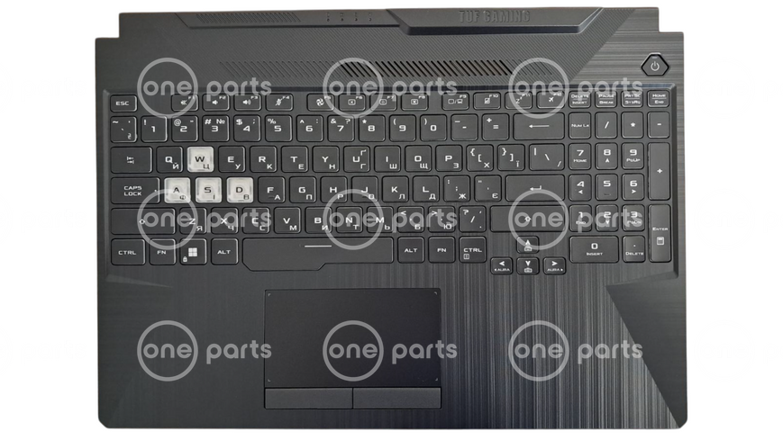 Оригинальный топкейс с клавиатурой для ноутбука Asus TUF Gaming FX506HE, FX506HF, TUF506QE 90NR0JE7-R31UA0 фото