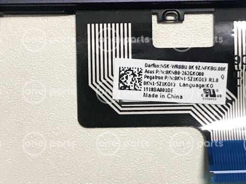 Клавіатура для ноутбука Asus ZenBook Black&nbsp;- 0KN1-5Z1KO13 NSK-WR0BU фото