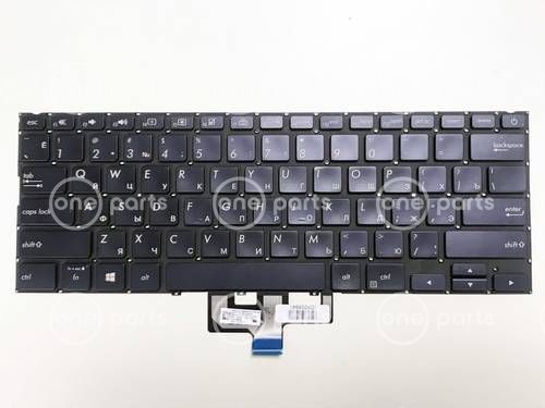 Клавіатура для ноутбука Asus ZenBook Black&nbsp;- 0KN1-5Z1KO13 NSK-WR0BU фото