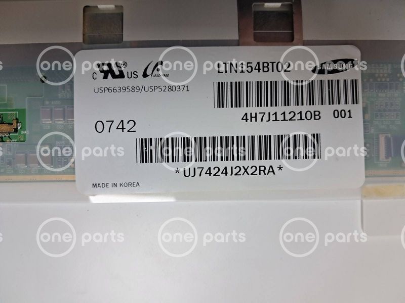 Матрица Samsung LTN154BT02 (1440x900, 40Pin) LTN154BT02 фото