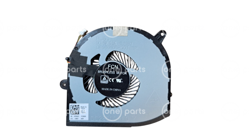 Оригінальний кулер GPU для ноутбука Dell XPS 15 9570 7590 / Precision M5530 M5540 0TK9J1 фото