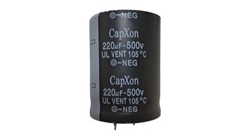 Електролітичний конденсатор CapXon &ndash; 220 &micro;F, 500 V, 35&times;50 мм UJ221M500O450A фото