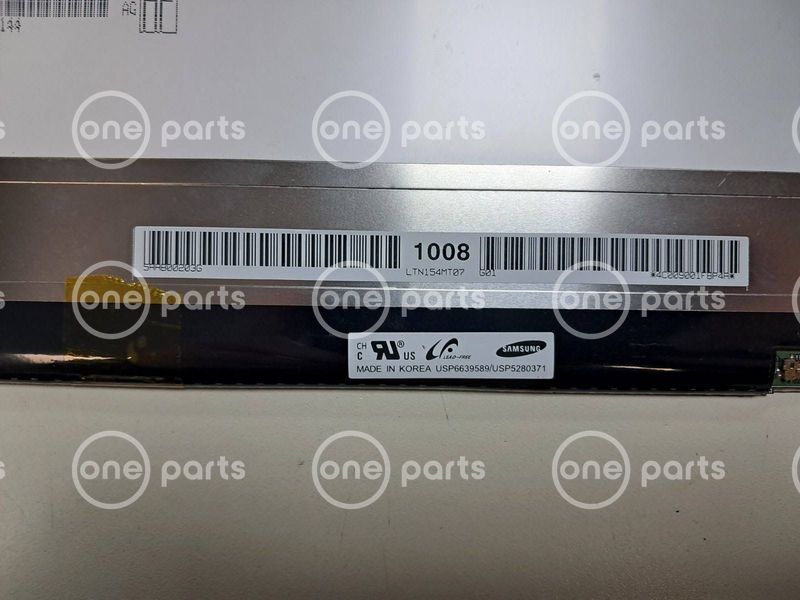 Матриця Samsung LTN154MT07-G01 15.4" (1680&times;1050, 40pin, SLIM) LTN154MT07-G01 фото